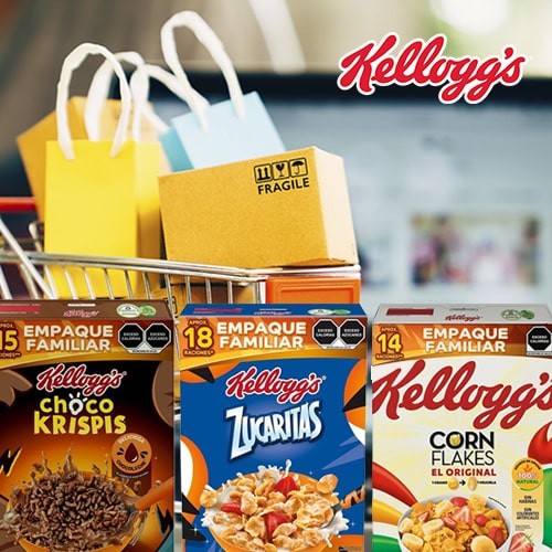 En Kellogg sumamos nuestra oferta de cereales a través de ecommerce