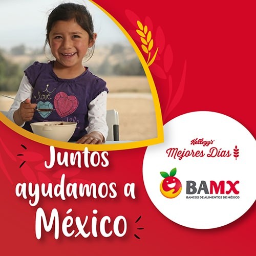La Red de Bancos de Alimentos de México y Kellogg llevan a cabo acciones para prevenir la inseguridad alimentaria en México